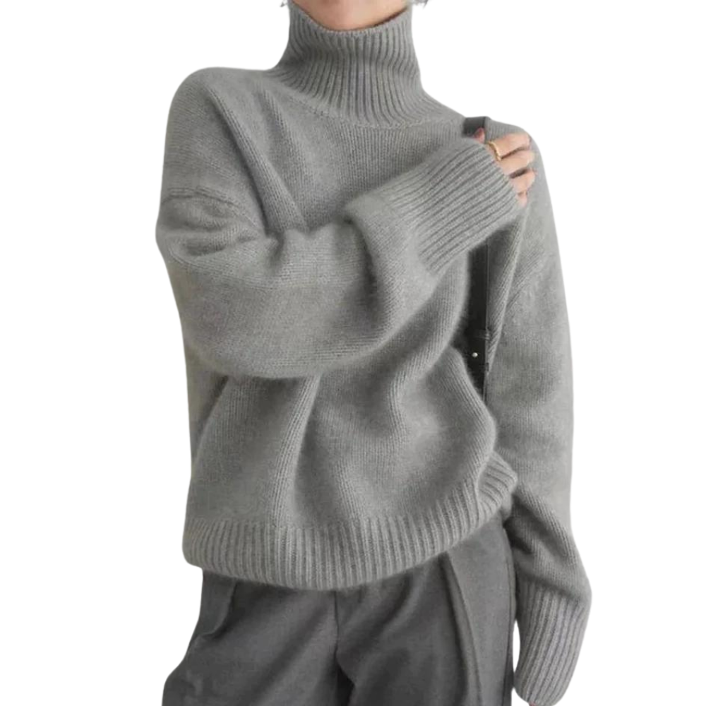 Sisko - stylischer rollkragenpullover für die freizeit