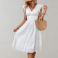 Noki - elegantes sommerkleid mit gerüschten armeln