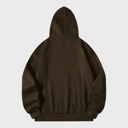 Herren-hoodie mit bergaufdruck