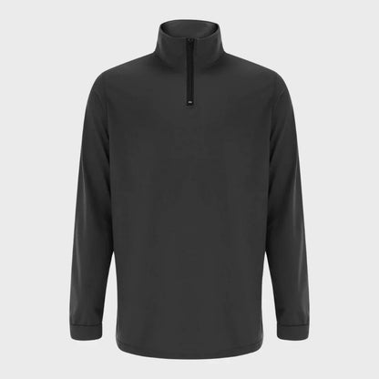 Warmer herrenpullover mit reißverschluss