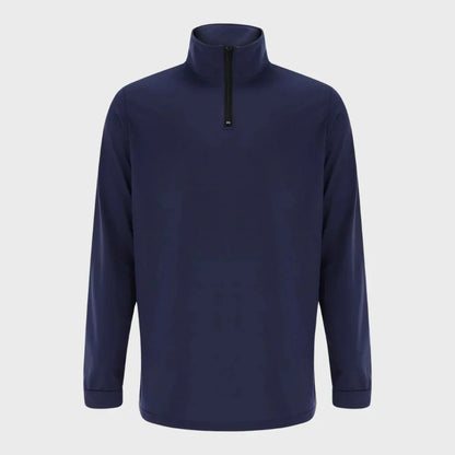 Warmer herrenpullover mit reißverschluss