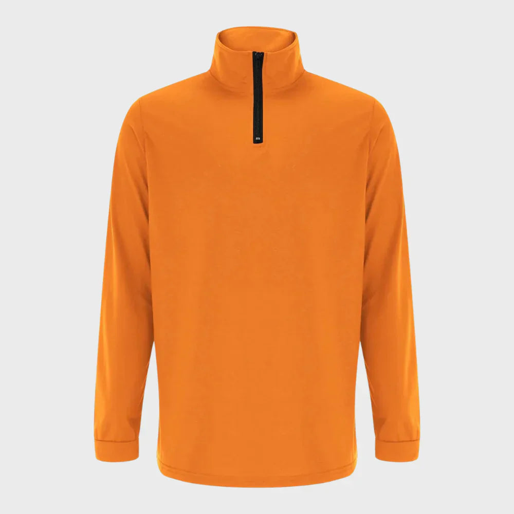 Warmer herrenpullover mit reißverschluss