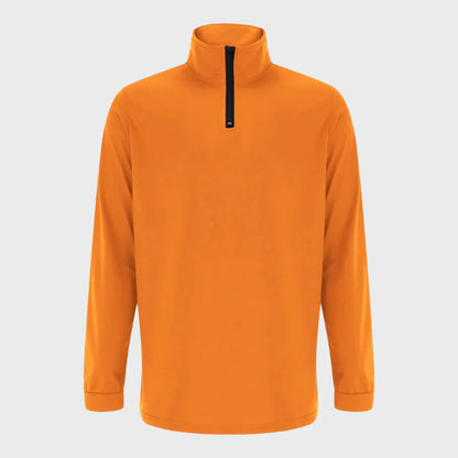 Warmer herrenpullover mit reißverschluss