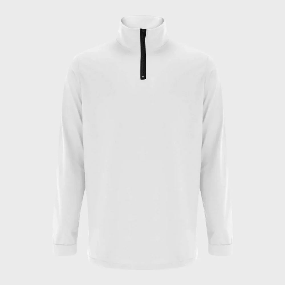 Warmer herrenpullover mit reißverschluss