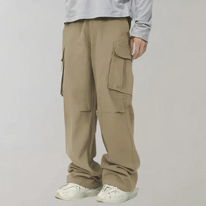 Asger - modische Cargohose mit geradem Bein für Männer