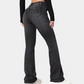 Elegante damenhose mit hoher taille von delphine mit schmeichelnder, ausgestellter passform