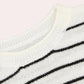 Trendiger urzula - gestreifter damenpullover aus hochwertiger strickware