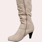 Modische kniehohe stiefel für frauen