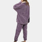 Luxuriöses und gemütliches pyjama-set für damen für ultimativen komfort