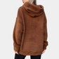 Weicher und warmer hoodie für frauen