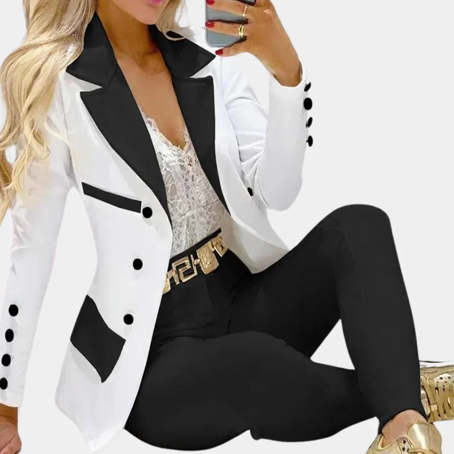 Jena - elegantes 2-teiliges set für damen im modern-klassischen design