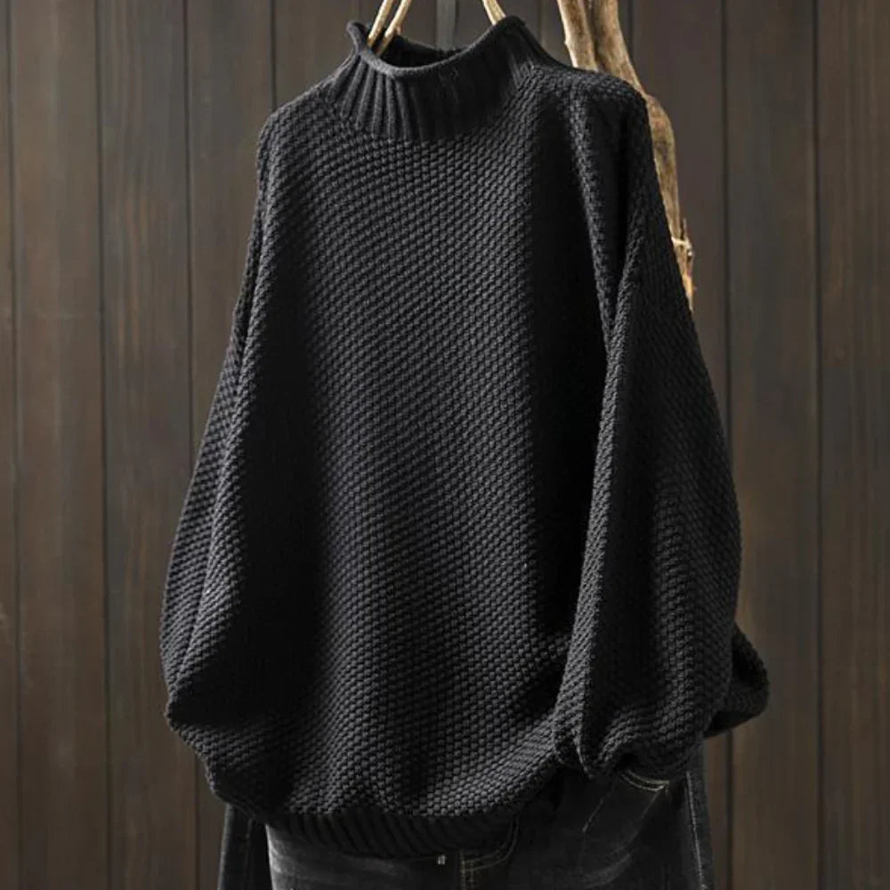 Theodora – eleganter damen-rollkragenpullover