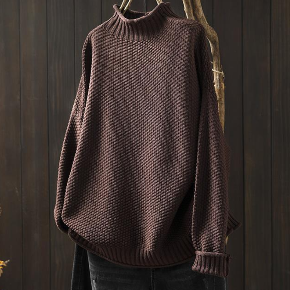 Theodora - stylischer gestrickter damenpullover für einen eleganten Look