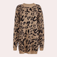 Joska - eleganter damenpullover mit trendigem leopardenmuster