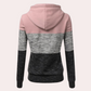 Siobhan - gemütlicher mehrfarbiger kapuzenpullover für damen