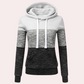 Siobhan - gemütlicher mehrfarbiger kapuzenpullover für damen
