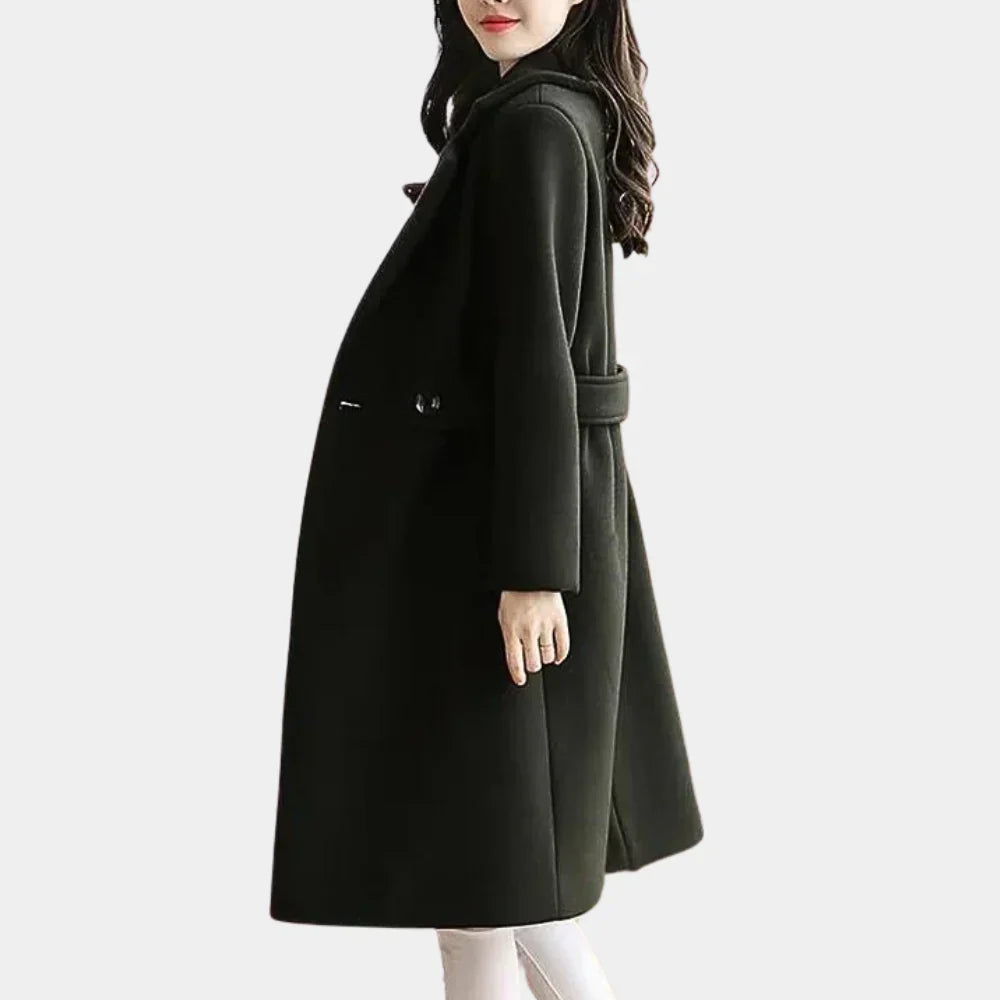 Langer wintermantel für damen – Carmen