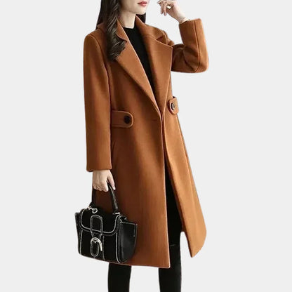 Langer wintermantel für damen – Carmen