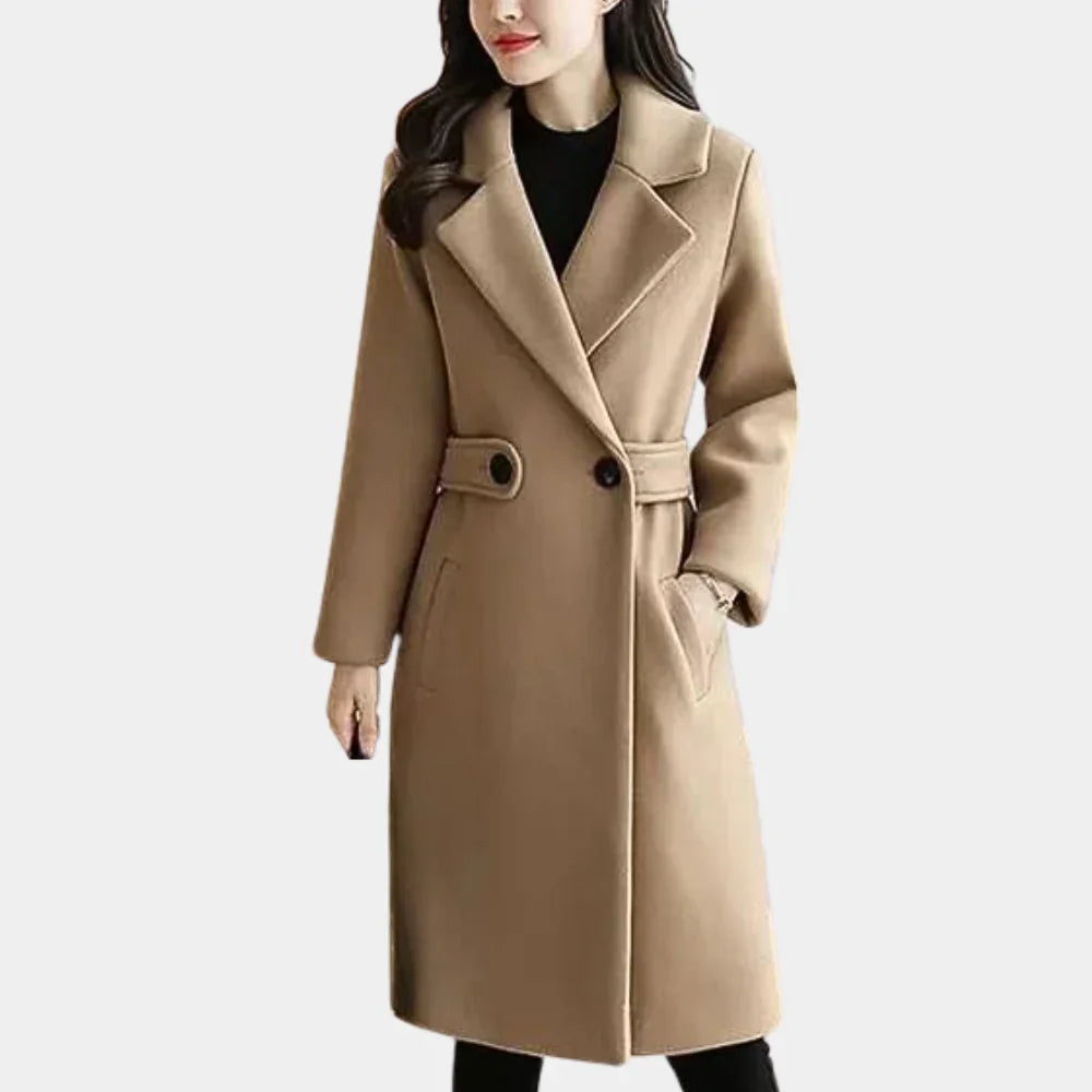Langer wintermantel für damen – Carmen