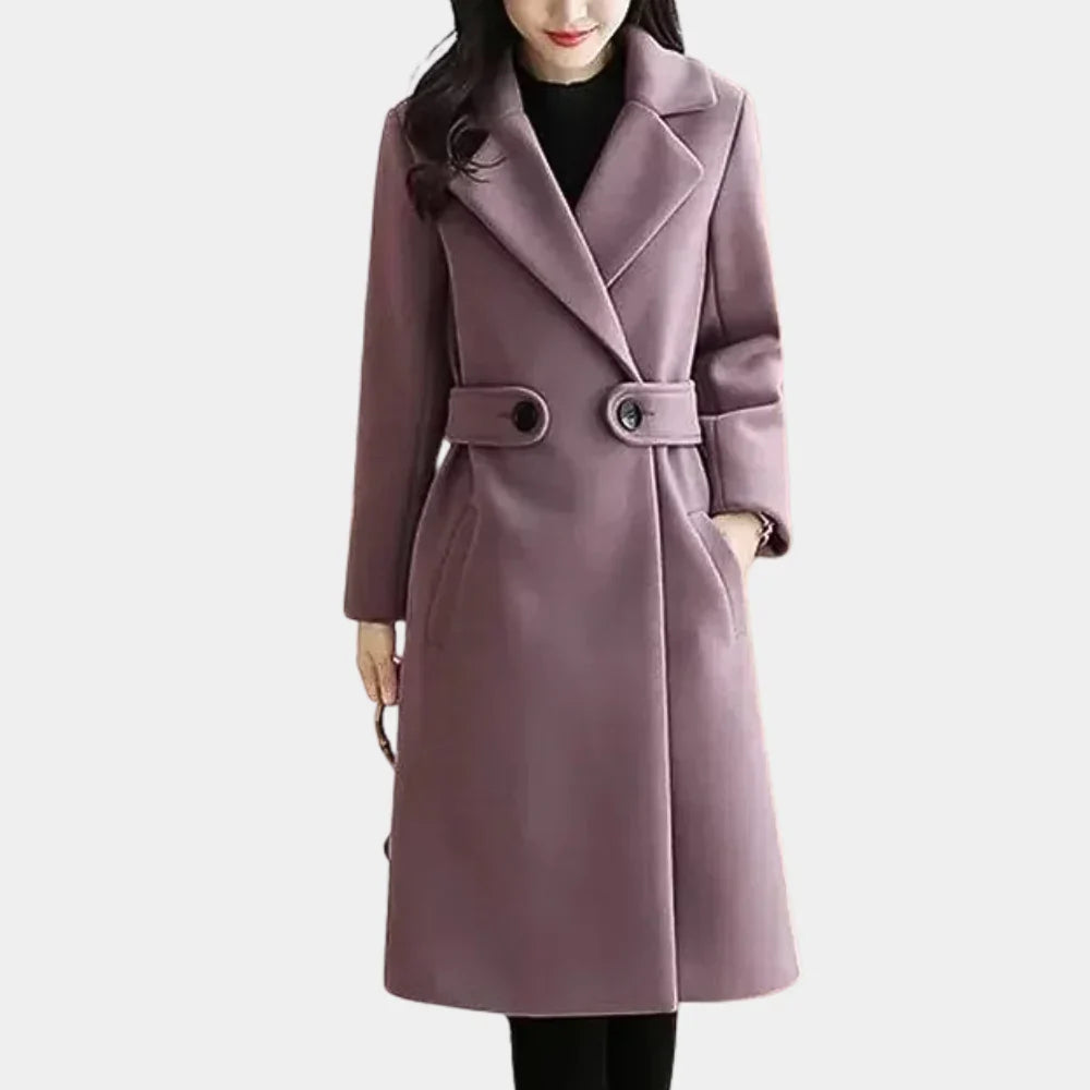 Langer wintermantel für damen – Carmen