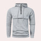 Nikita – lässiger herren-hoodie mit halbem reißverschluss