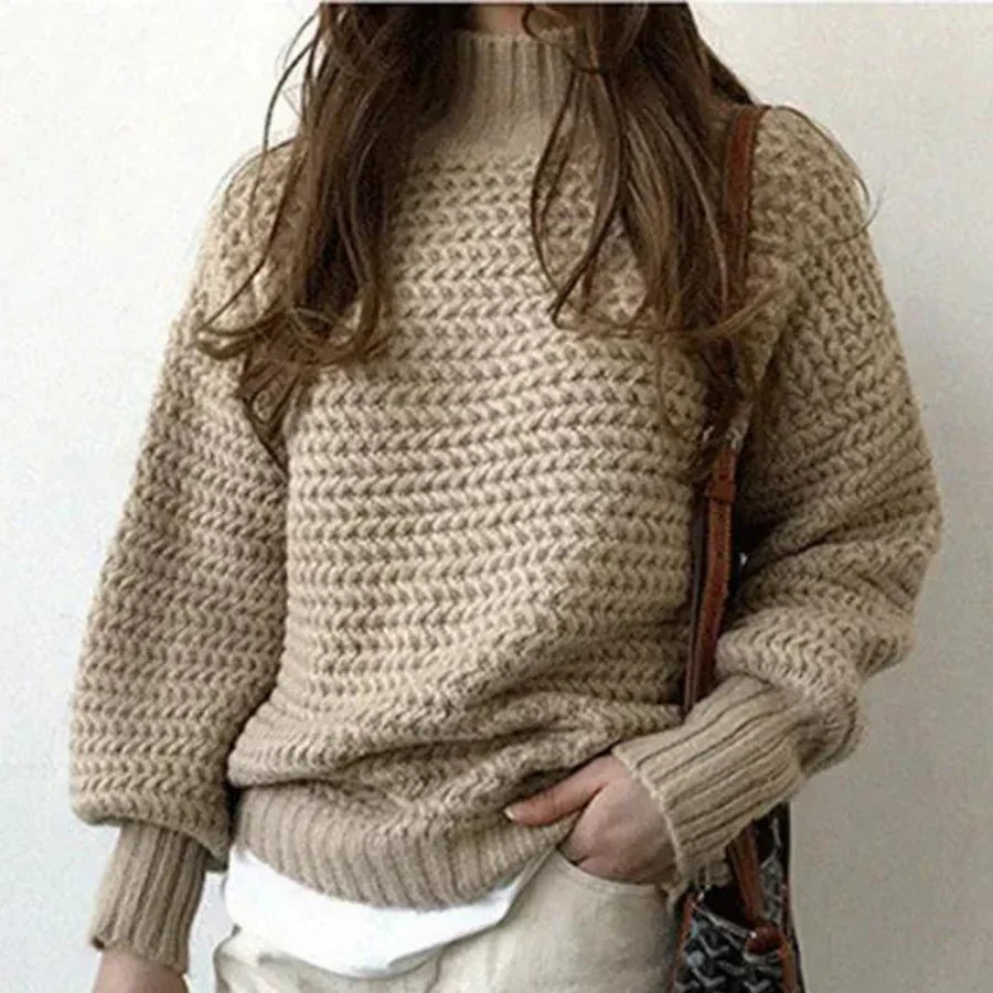 Melina – eleganter damenpullover aus hochwertigem strick