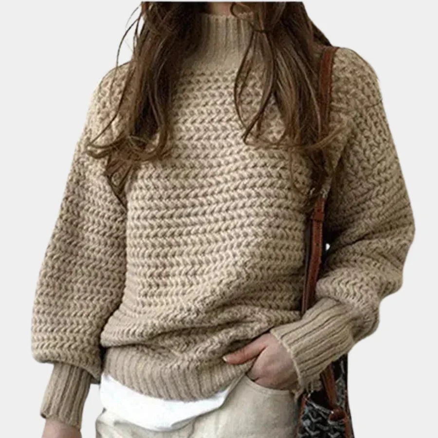 Melina – eleganter damenpullover aus hochwertigem strick
