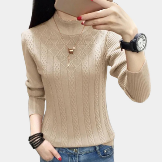 Iliya - luxuriöser weicher rollkragenpullover für frauen mit ausgezeichnetem komfort