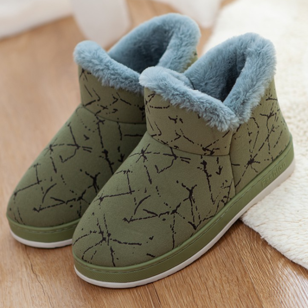 Ruzha - glänzende winterstiefel für frauen