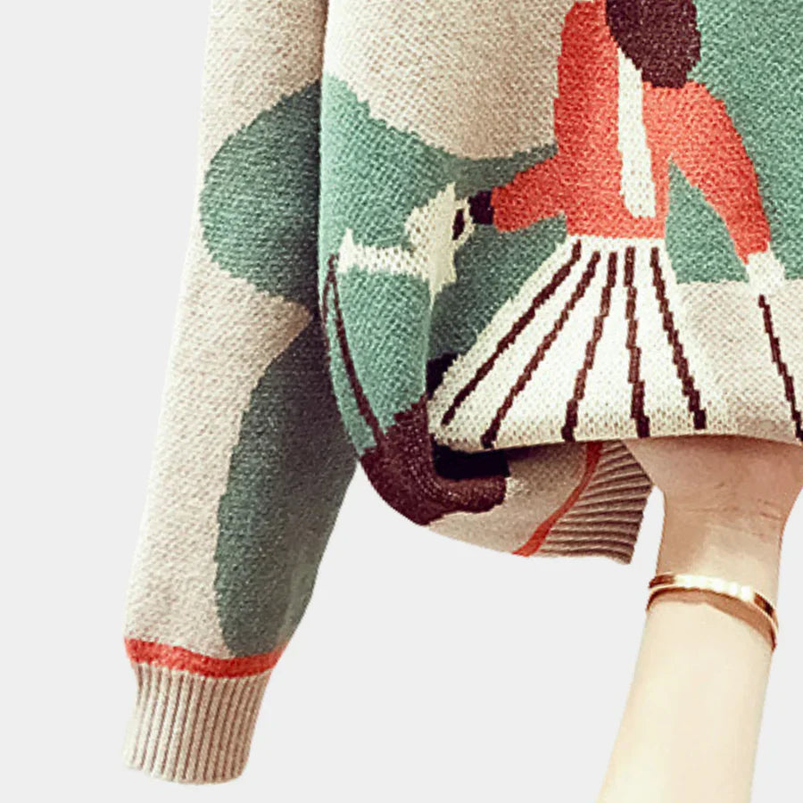 Ohana – luxuriöser weicher strickpullover für damen