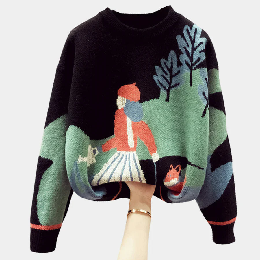 Ohana – luxuriöser weicher strickpullover für damen