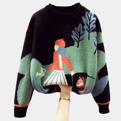 Ohana – luxuriöser weicher strickpullover für damen