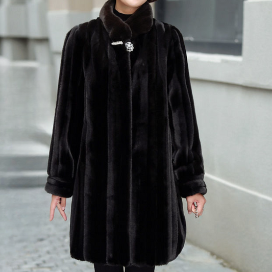 Laura – stylischer und gemütlicher wintermantel für damen