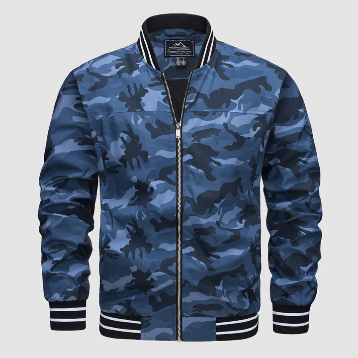 Blauer Leichte Sommerjacke für Herren