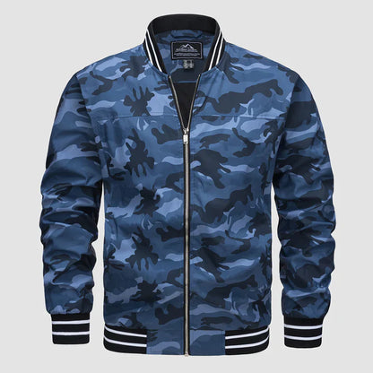 Blauer Leichte Sommerjacke für Herren