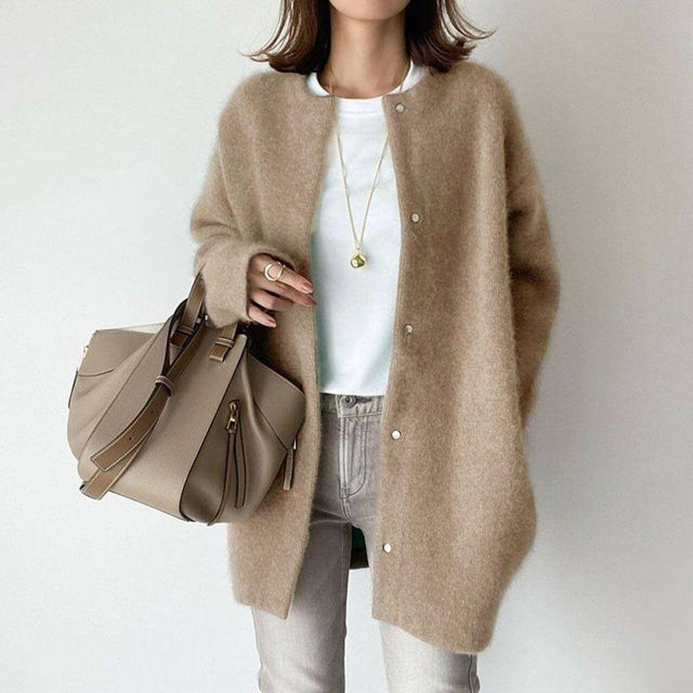 Beige Sommerjacke für Damen