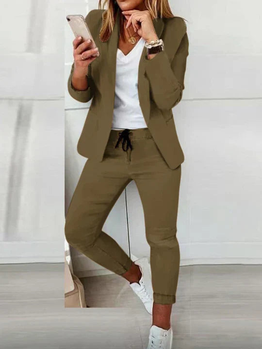 Ludovica – schicker zeitloser damenblazer und hosenanzug