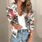 Axelle – damen-ubergangsjacke mit blumendruck