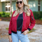 Stylische streetwear-bomberjacke – meredith