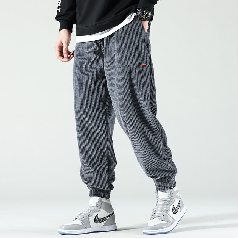 Vorne Corduroy Pants Grau für Herren