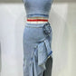 Caroline – set aus rosafarbenem top und jeans