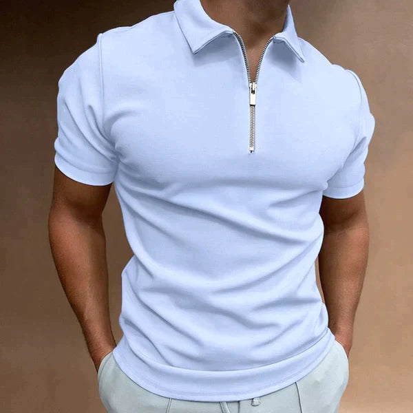 Weiß Poloshirt für Herren