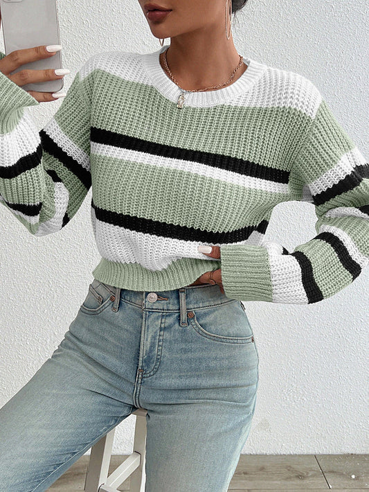 Tabitha - strickpullover damen rundhals