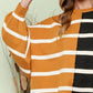 Victoria - stylischer gestreifter freizeitpullover für damen