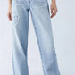Lavey – baggy-jeans mit schleifen