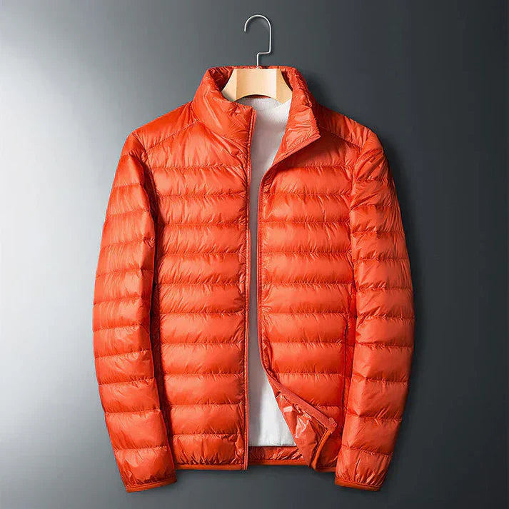 Herren-daunenjacke – leicht warm und vielseitig