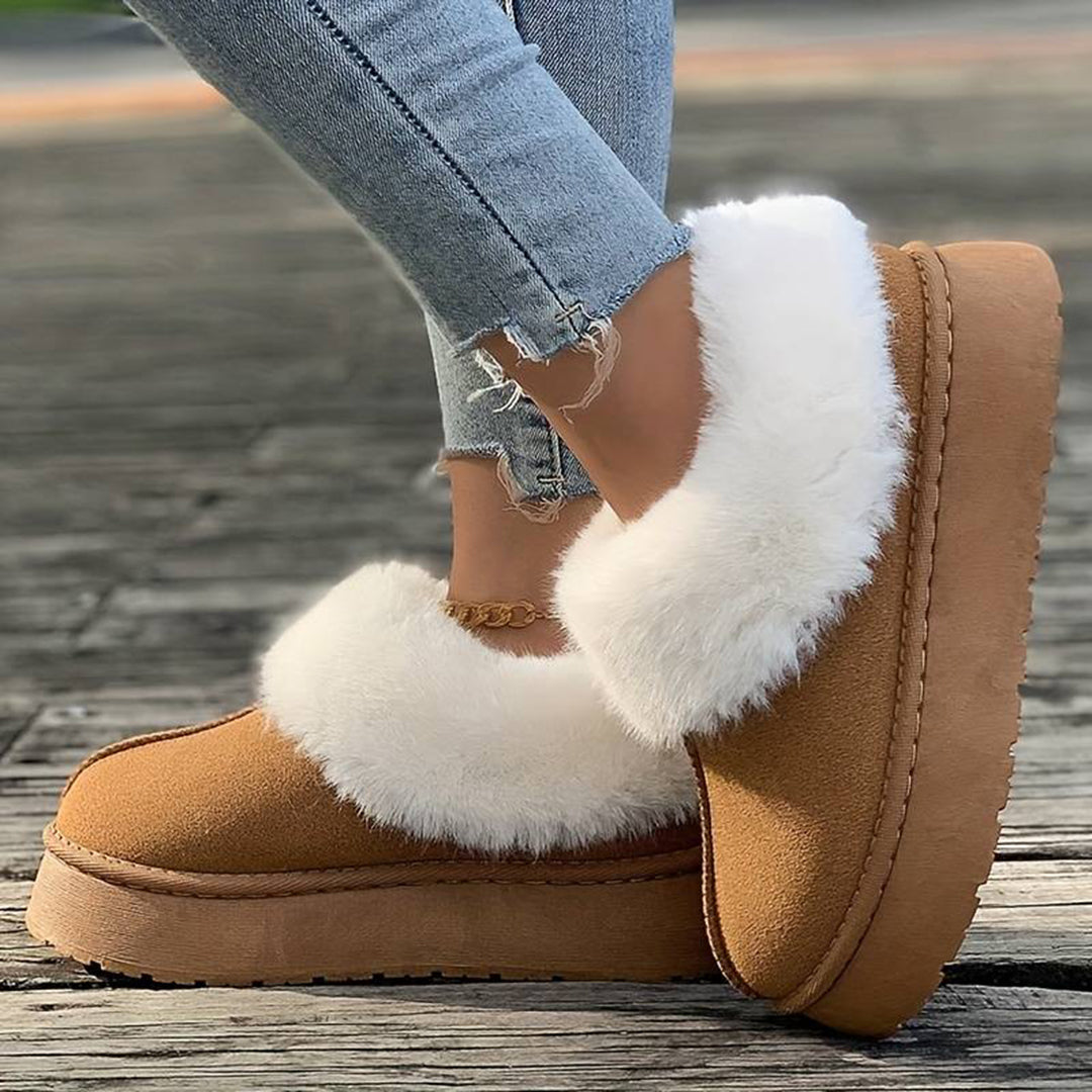Sallie - luxuriöse, warme winterschuhe für frauen