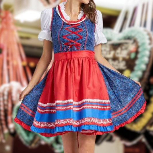 Dirndl Ella - Einzigartige Tracht für Damen mit Schürze und Bluse