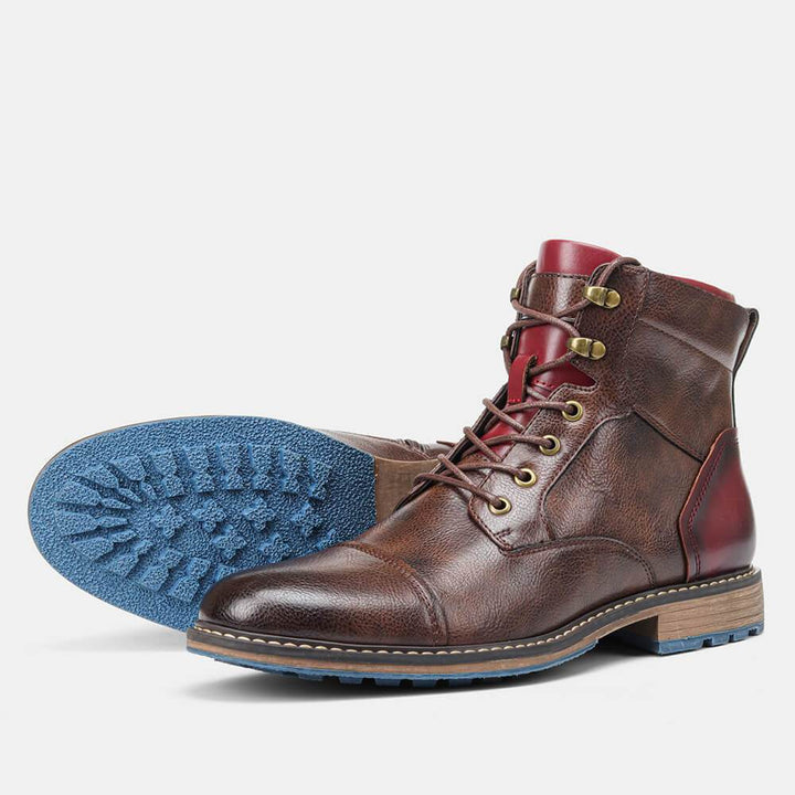 Duqaz premium oxford-stiefel für herren