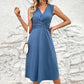 Zara - damen knielanges sommerkleid midi